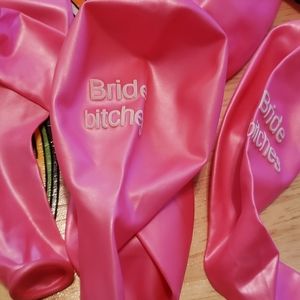 NEW "Bride bitches" Ballons